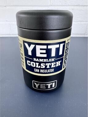YETI Rambler 12oz Colster 2.0 Can Insulator Black New